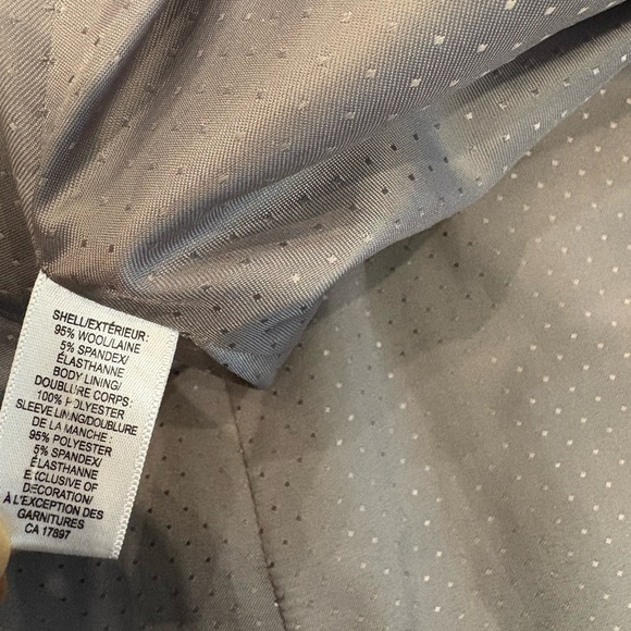 [US6P/6S]Banana Republic Black WMN Wool Suit - Picture 5 of 13